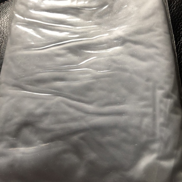 Shower curtain liner new 70” x 72” bath basics Deluxe Vinyl magnetic weights - Picture 2 of 2